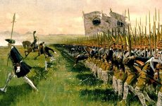 Batalla de Hohenfriedeberg, 1745, en la Guerra de Sucesión Austriaca.