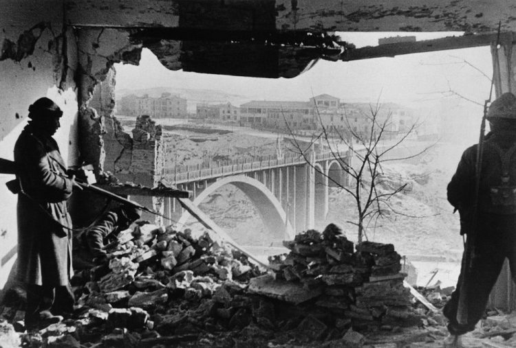Batalla de Teruel, 1938, destrucción, bombardeos.