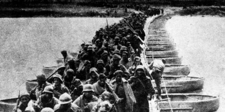 Guerra civil española, Batalla del Ebro, soldados republicanos,1938.