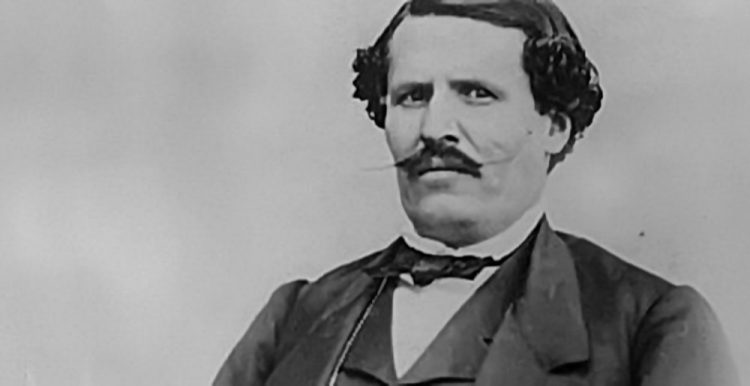 El general Jesús González Ortega, político y militar mexicano.