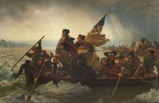 Washington cruzando el Delaware (en inglés: Washington Crossing the Delaware) es una pintura en óleo de 1851 que representa al comandante del Ejército Continental navegando las aguas del río Delaware en la noche del 24-25 de diciembre de 1776, durante un ataque sorpresa contra las tropas hessianas en  Trenton, Nueva Jersey.